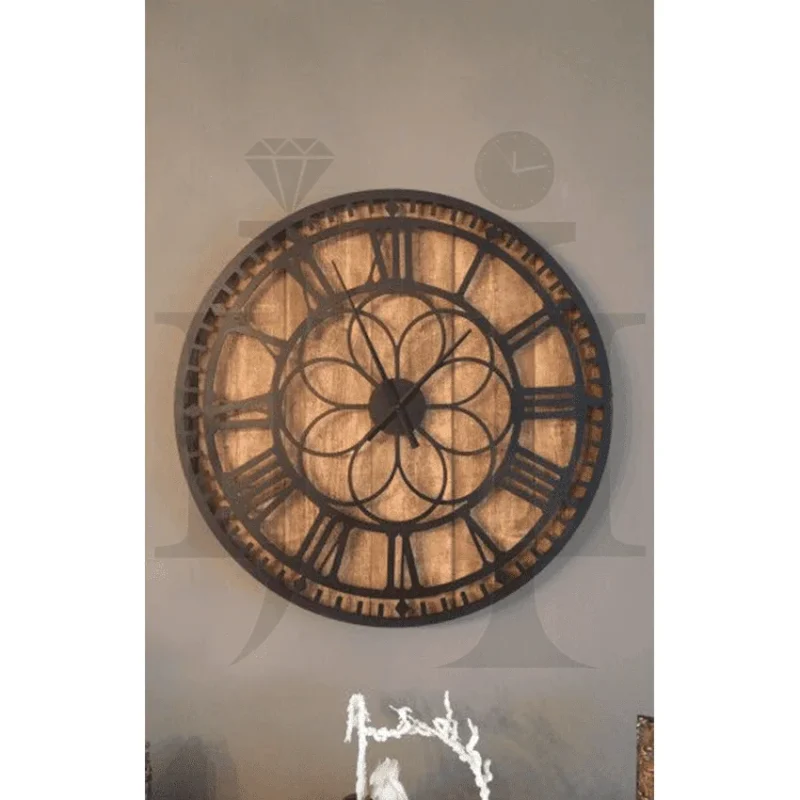 134MDC00364-wooden-wall-clock-1