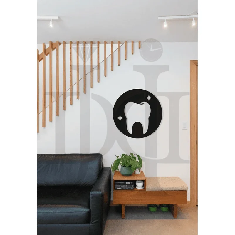 137MDC00367-Dentist-Logo-Wood-Wall-Art