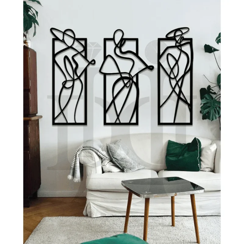 156MDC00386-Three-Ladies-Contemporary-Wall