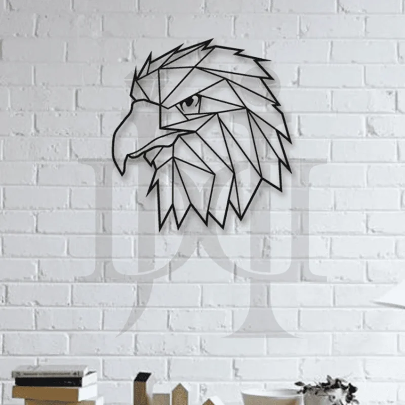 217MDC00447-Laser-Cut-Geometric-Eagle-Wall-Art