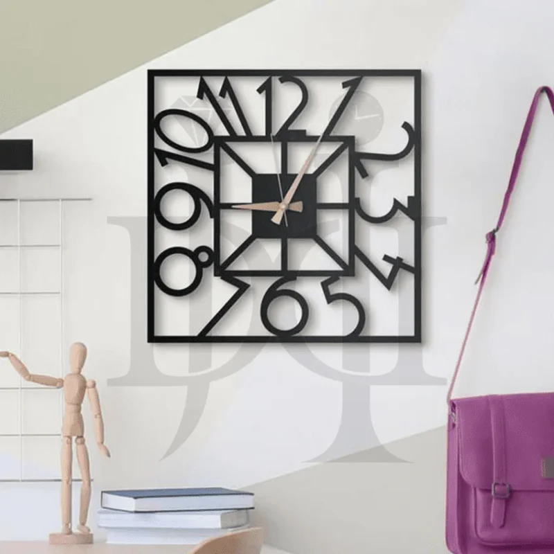 266MDC00496-Metal-Wall-Art-clock