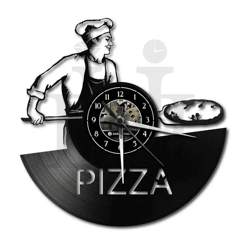 333MDC00563-PIZZERIA-wall-clock