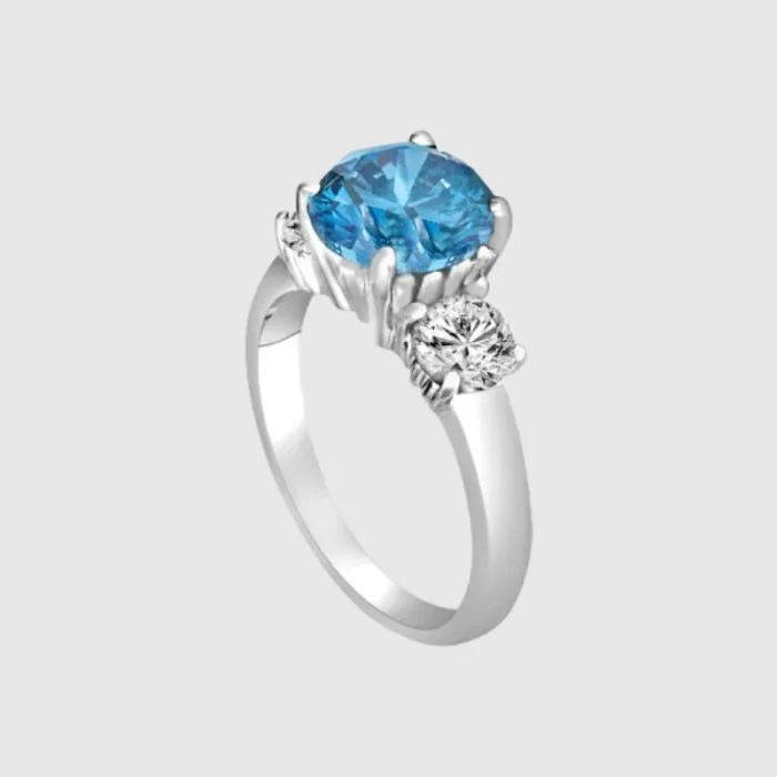 Fabulous Blue Gemstone Ring