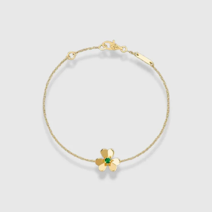 Mini Floral Single-Row Bracelet