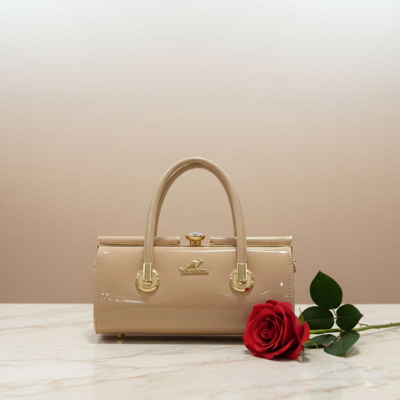 DSIAHAKULA Golden Ladies Handbag