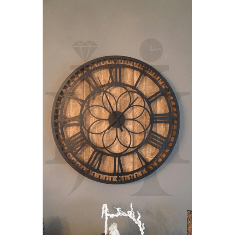 134MDC00364-wooden-wall-clock