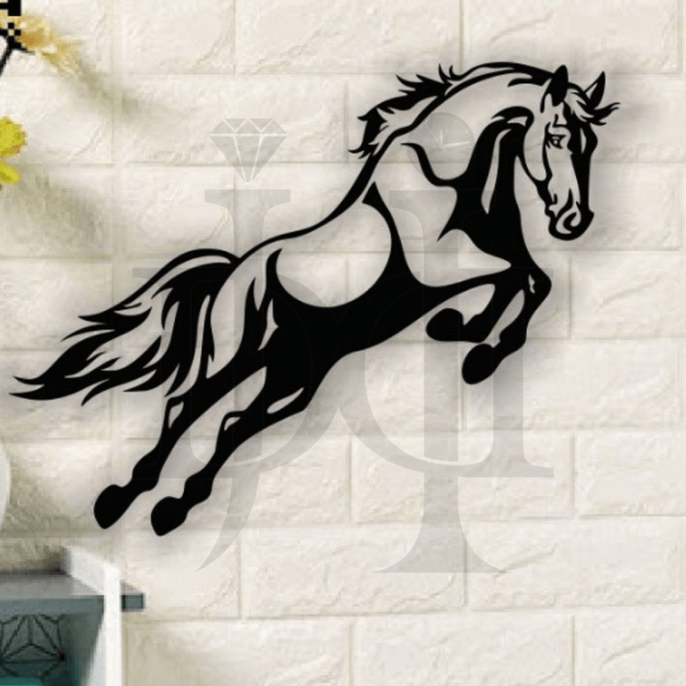 Horse Laser Cut Decorative wall art